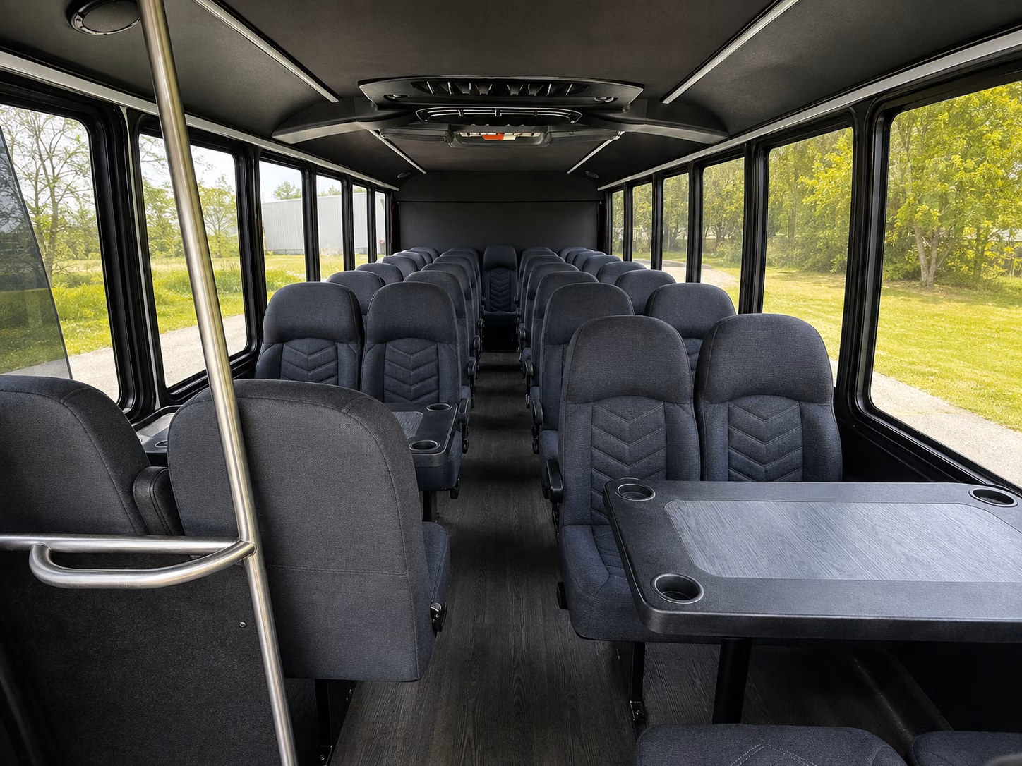 philadelphia 18 passenger minibus interior