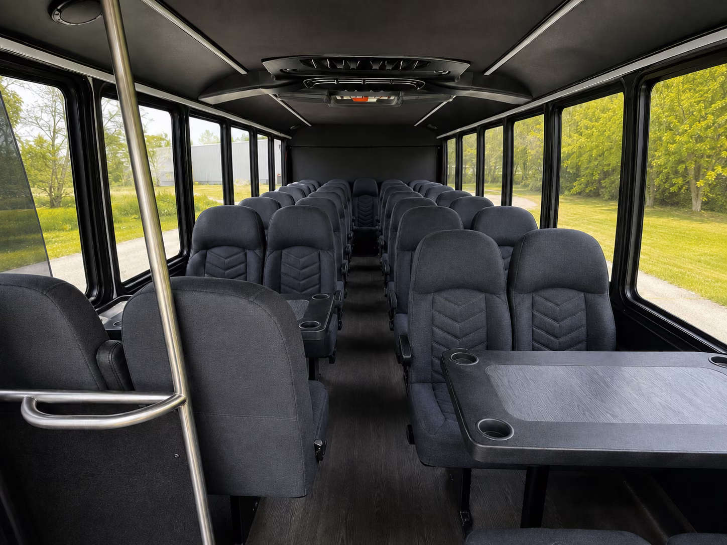 philadelphia 20 passenger minibus interior