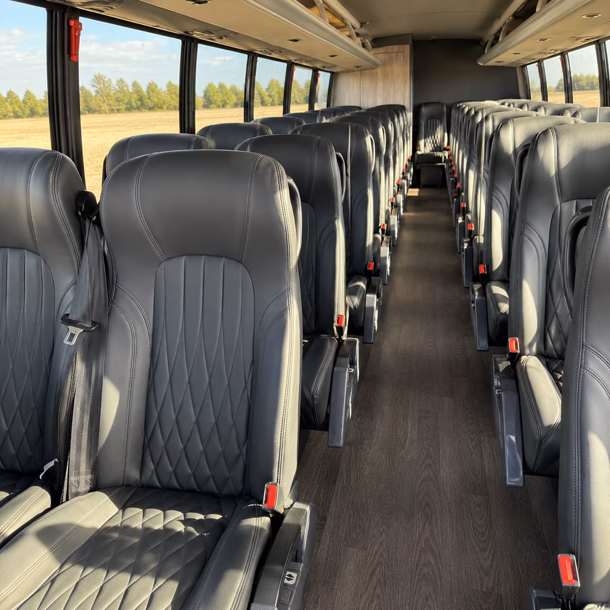 philadelphia 25 passenger minibus interior