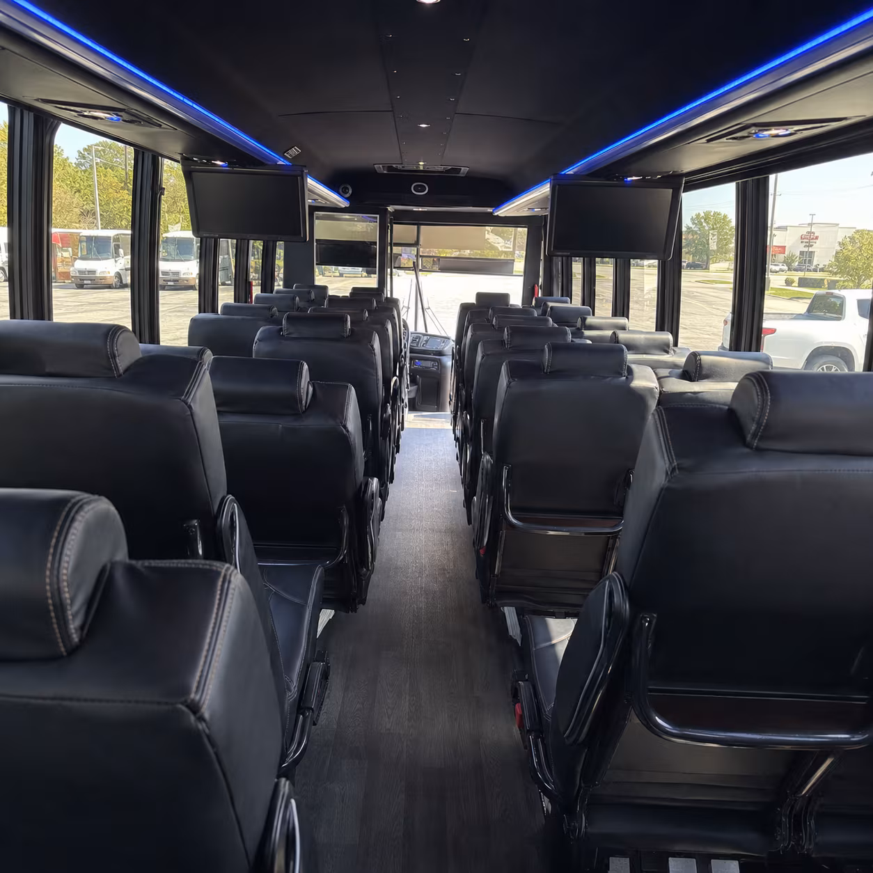 philadelphia 30 passenger minibus interior