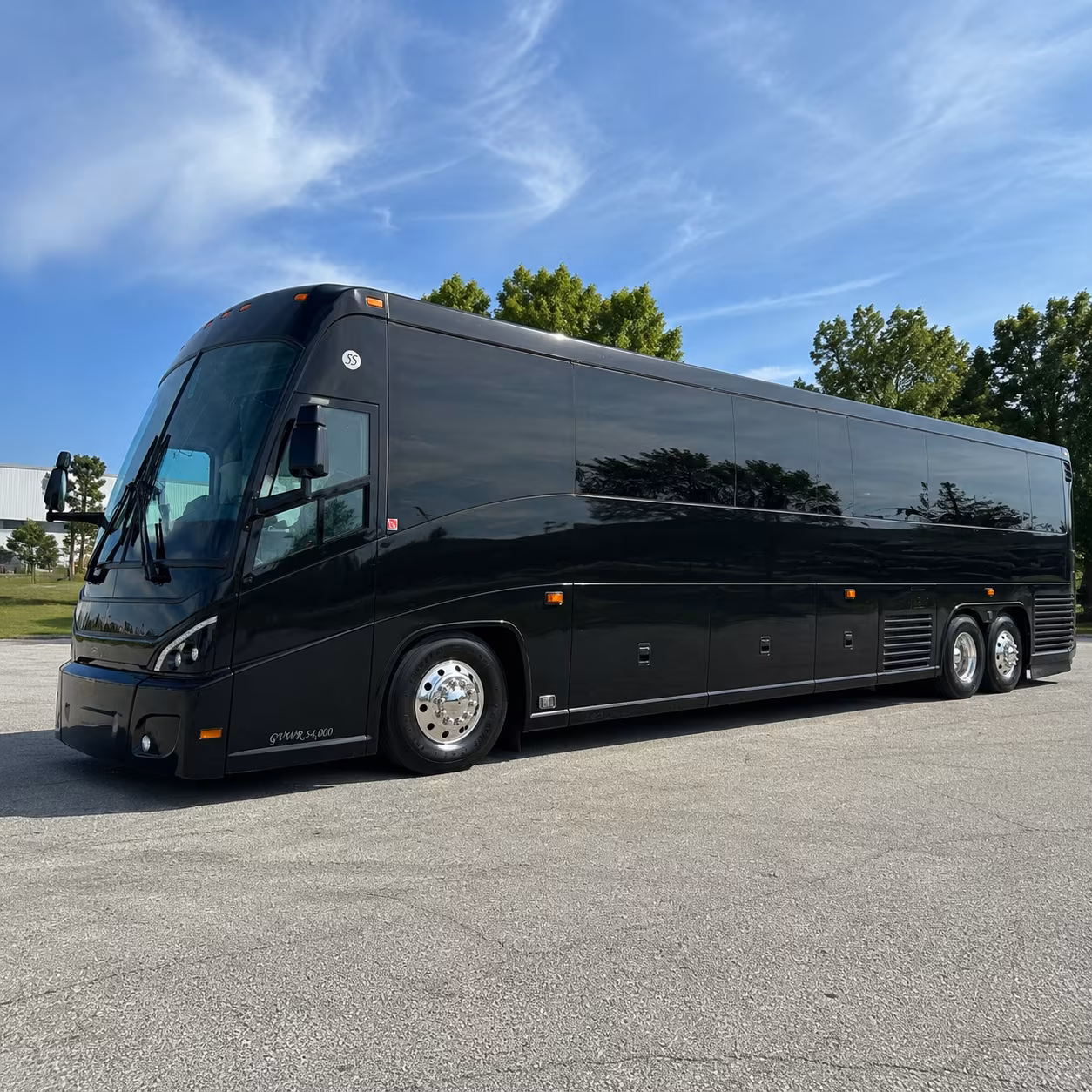 philadelphia 47 passenger charter bus