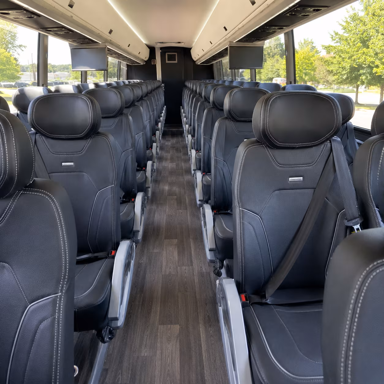philadelphia charter bus inside