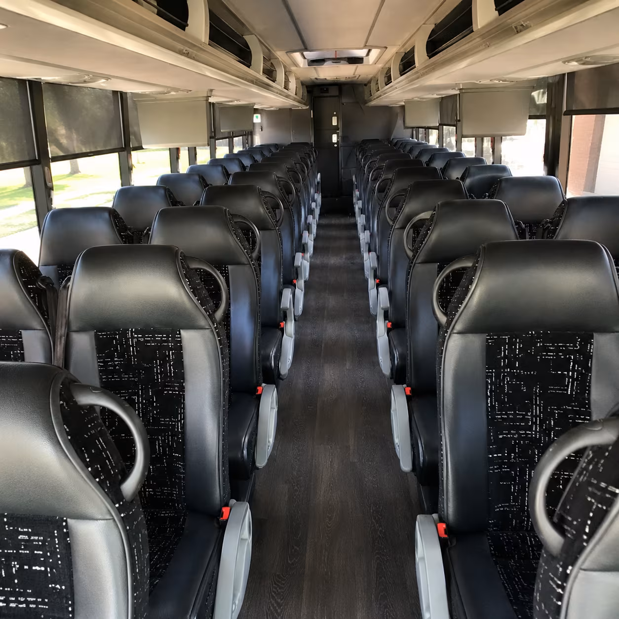 philadelphia charter bus interior