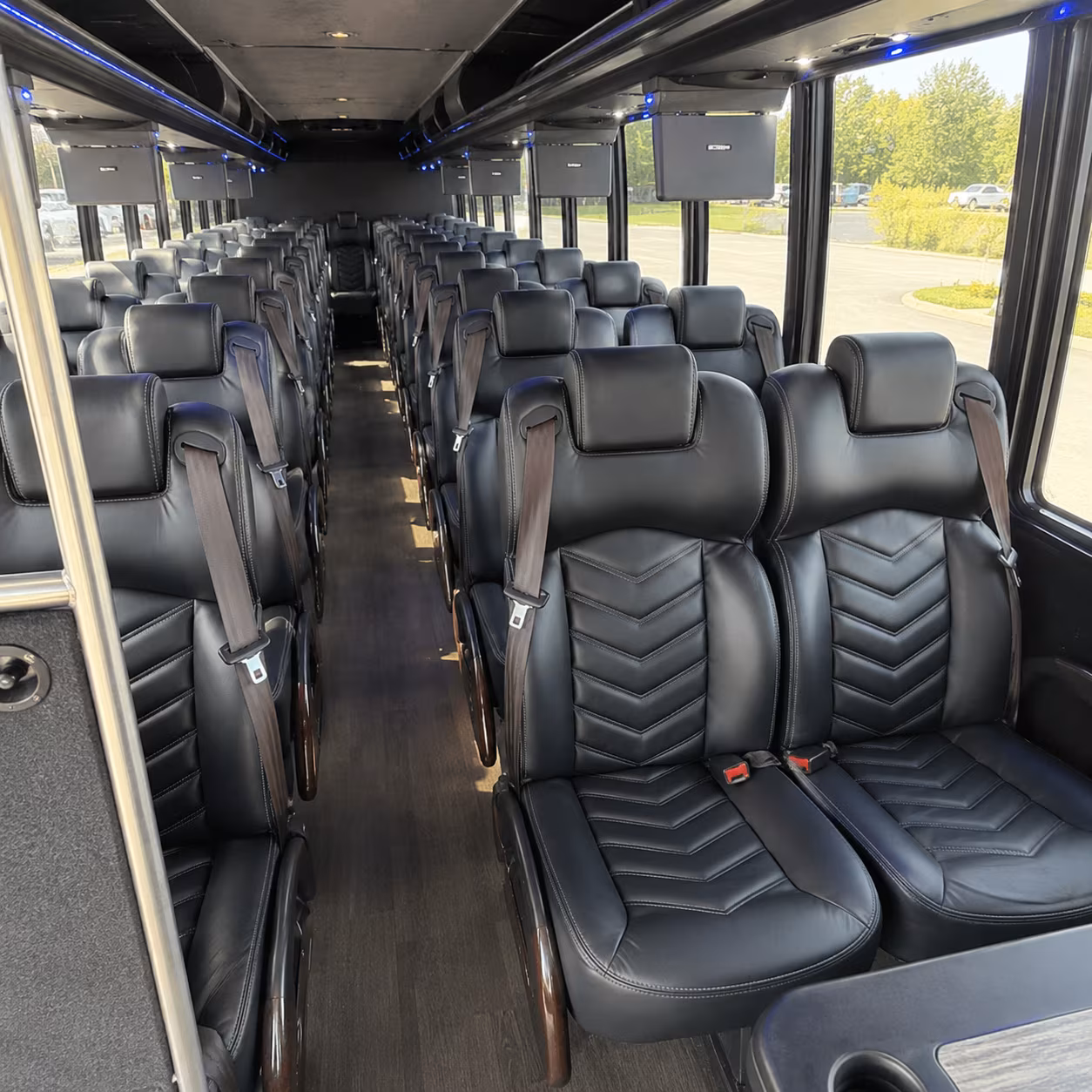 philadelphia religious group transportation onboard seating