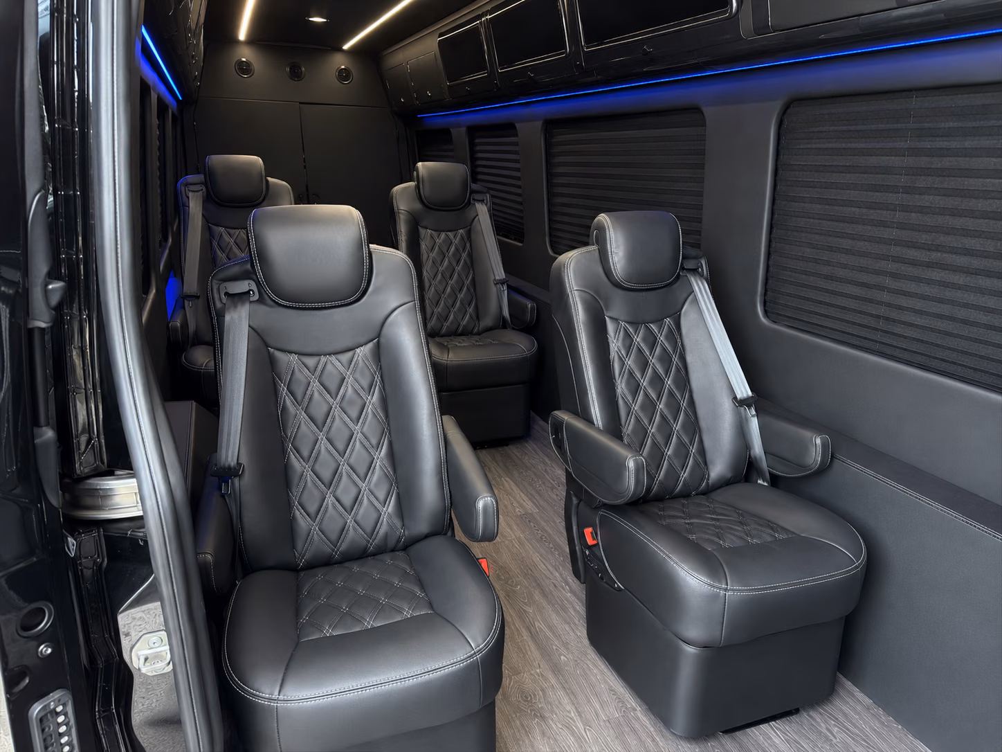 philadelphia sprinter van with driver interior