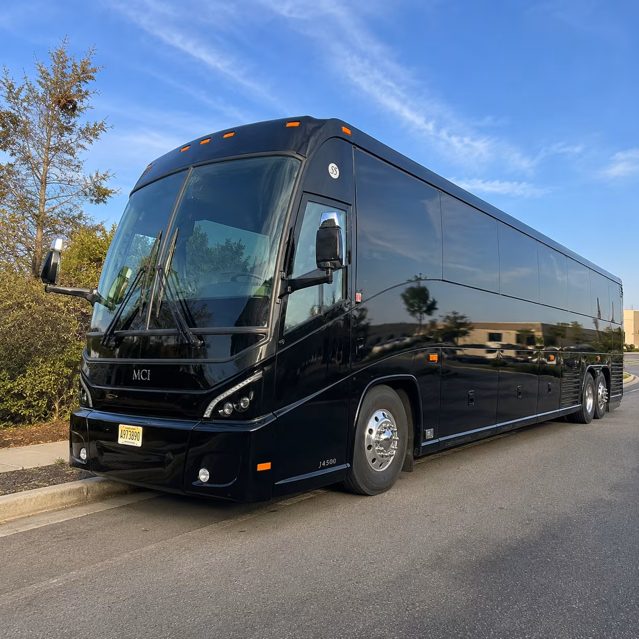 philadelphia wedding charter bus rental